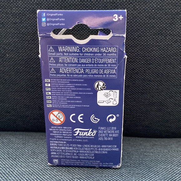 (3 for $25) Fortnite Keychain Dark Voyager Funko POP - Picture 4 of 4